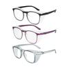 3PCS Multi-coloured PC Anti-flecking Pollen Goggles Men's and Women's Sunglasses Anti-blue Light Radiation Glasses