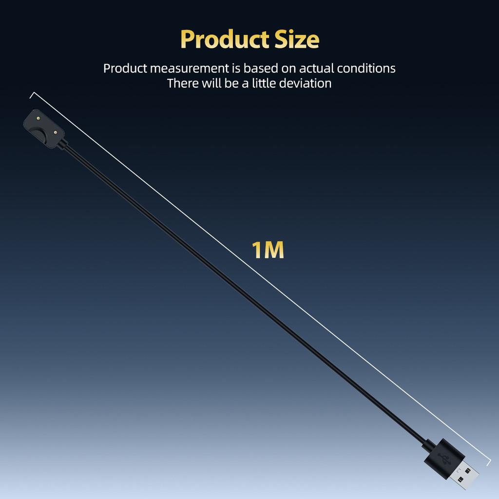 FONKEN USB A/Typ C Magnetischer Ladeadapter für Samsung Galaxy Fit 3 R390 Smartwatch Ladekabel