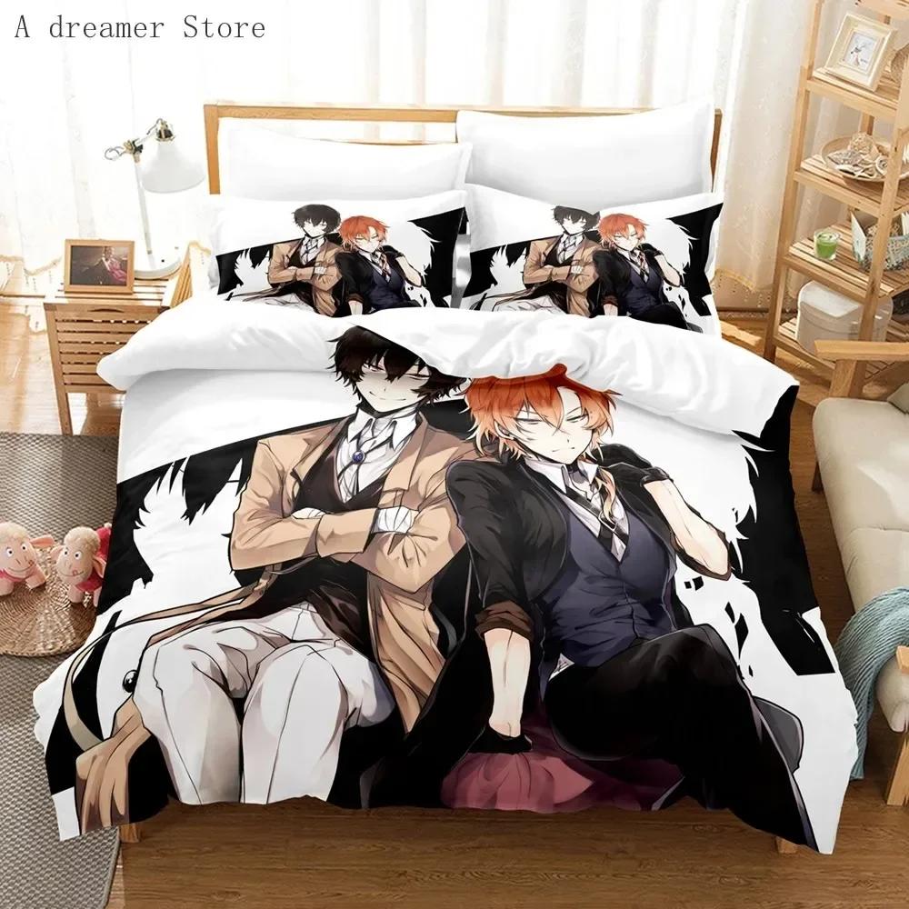 Bungo Stray Dogs Nakahara Chuuya Bedding Set Single Twin Double Queen King Cal King Size Bed Linen Set
