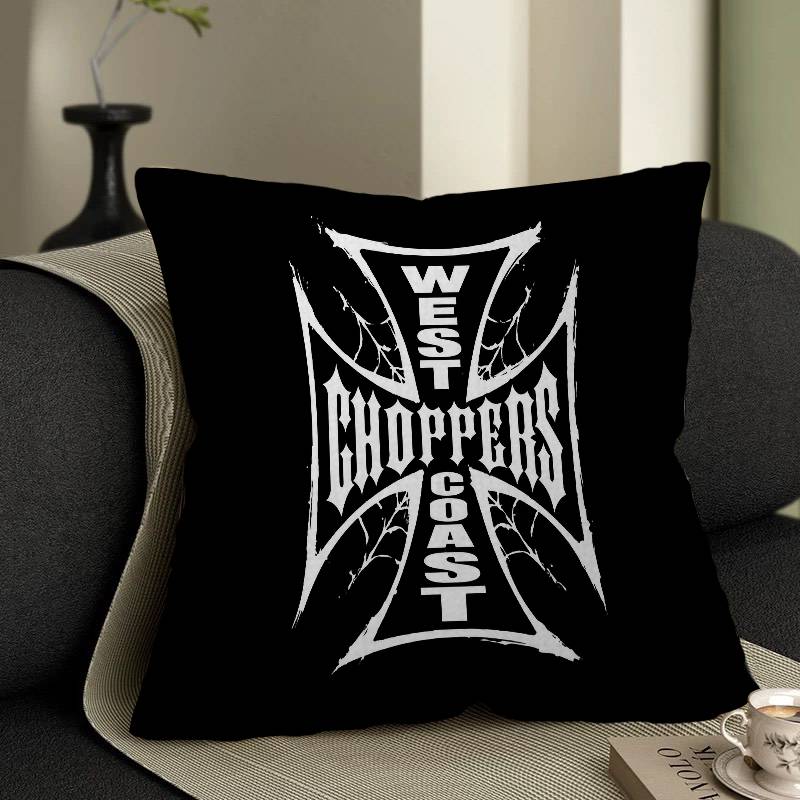 West Coast Choppers Pillowcase Toon Gift Cushion Cover Bedroom Home Sofa Chair Seat Decor Pillow Case