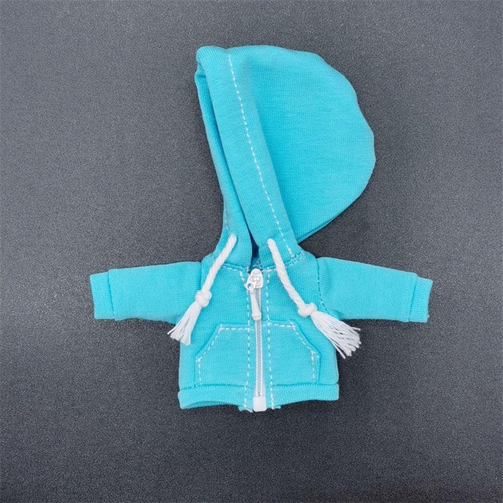 Zipper Jacket Ob11 Baby Coat Casual Wear Doll Clothes Girls Toy Obitsu11 Hoodie  DIY Toy