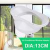 Exhaust Hose Interface for 5.12in Diameter Duct Exhaust Hose Coupler Flange Tube Connector for