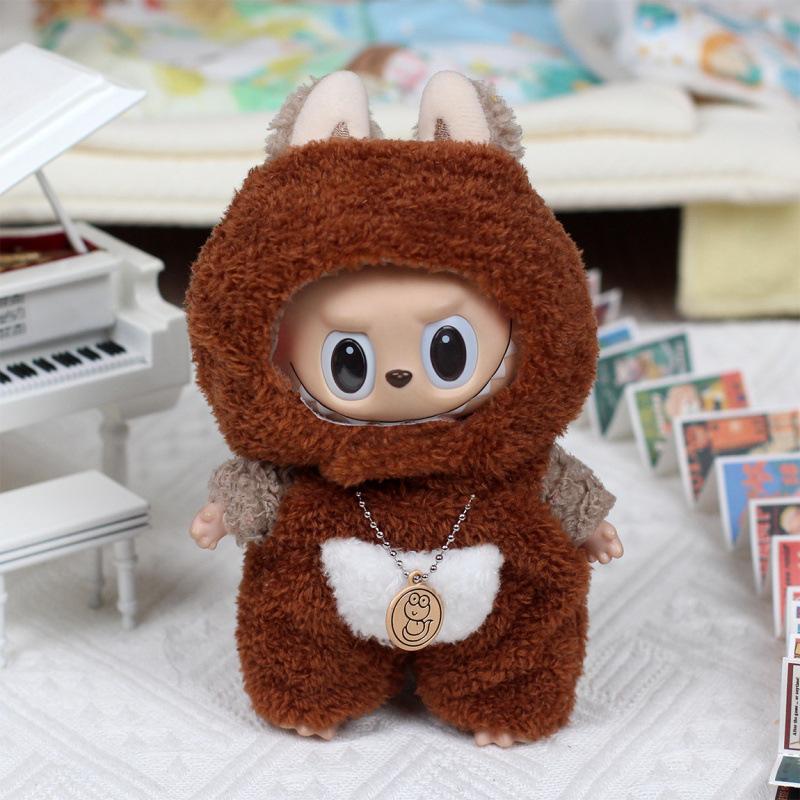 New Labubu Doll Clothes Fashion Pendant Monster Tail Cartoon Doll Clothes