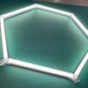 Garage Light Hexagon Lights Lamp 110V220V Led Tube Honeycomb Ceiling Lighting For Auto Car Body Repair Led Worksho