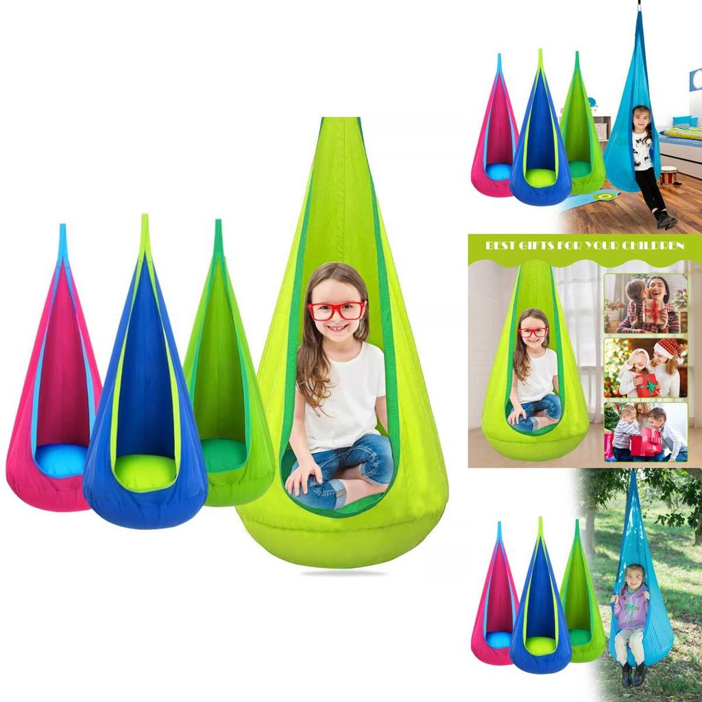 Cadeira Suspensa Insuflável Confortável e Colorida para Crianças Diversão e Brincadeira Interior Exterior