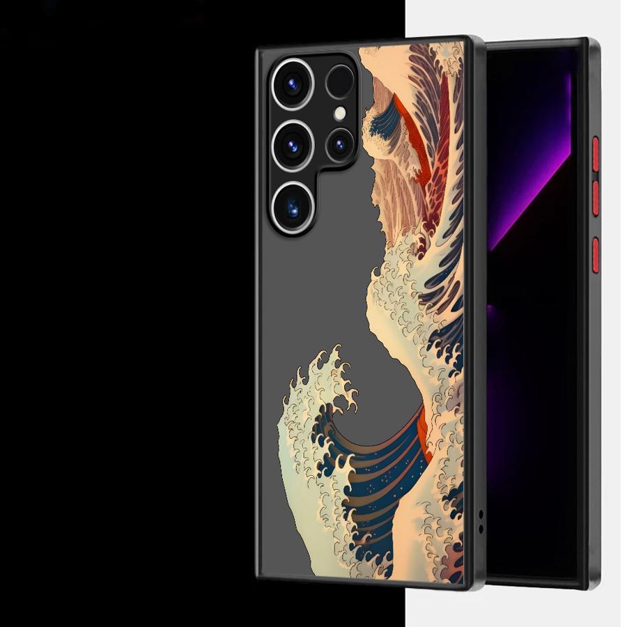 Creative Landscape Viewing Case for Samsung Galaxy S26 Note 20 Ultra 10+ S21 S23 FE S24 Plus S20 FE S25 Ultra S22 Funda Back