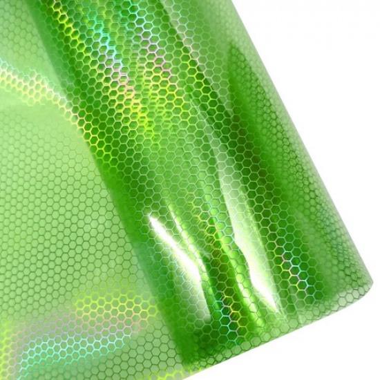 Car Honeycomb Headlight Taillight Lamp Vinyl Wrap Automobile Headlight Stickers