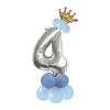 Digital Aluminum Film Balloon Set Balloon Bundle Balloon Column Baby Birthday Party Decoration Arrangement