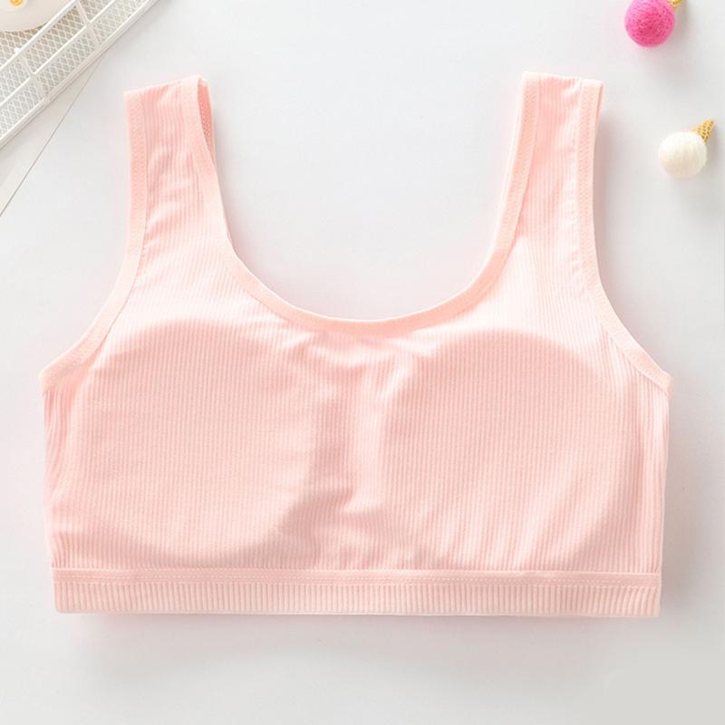 Girls Underwear Junior High School Students Children's Sports Bra Girls Vest