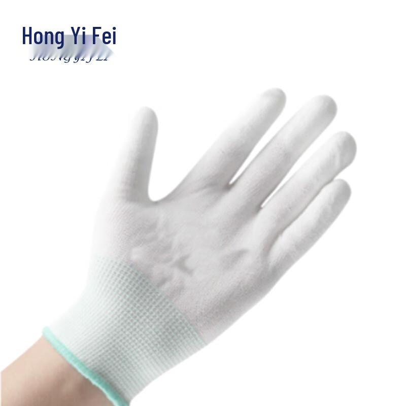 Hongyifei PU Coated Work Gloves 12 Pairs