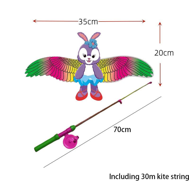 Veifango aitvarų gamybos technika 35 cm dinamiškas „Frozen Shark“ aitvaras vaikams
