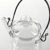 TEATSIGHT Heat-Resistant Glass Teapot, Vertical, Heat Resistant: -20°C To 120°C, Transparent, 360ml