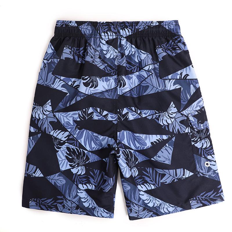 

Новые мужские шорты свободного кроя в европейском размере для пляжа - Тонкие, длиной до колена, стиль D2206# L