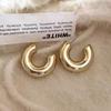 European and American niche retro fashion single product small earrings earrings women's simple personality versatile commuter daily earrings
