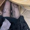 Süße japanische Katzen-Netzstrümpfe – Lolita-Stil, Frühling/Sommer, schwarzes Hohldesign, JK Hot Girl Strumpfhose