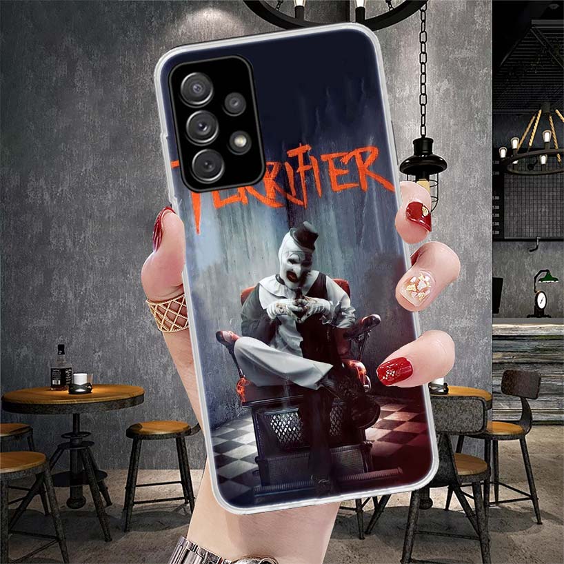 

Horror Movie Terrifier Soft Phone Case For Samsung Galaxy S22 S23 S24 S25 Edge S26 Ultra S20 FE S21 Plus + Fundas Coque Galaxy S Samsung S23 Plus