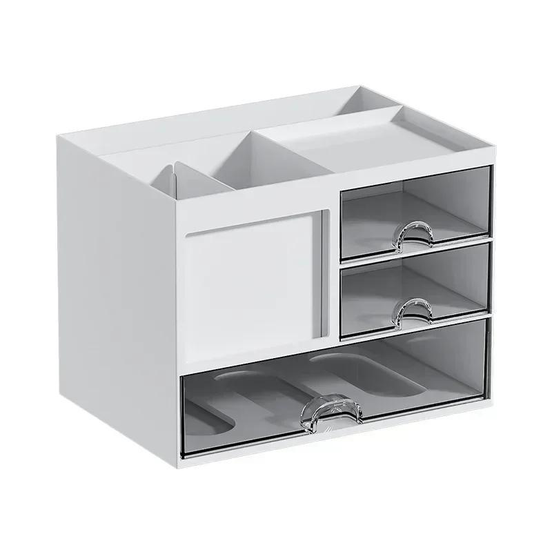 Drawer Storage Box Desk Ganizer Transparent Large Capacity Stationery H Ganizer Multi Function Desktop Storage Household
