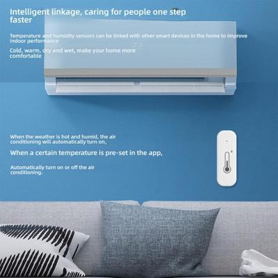 Wireless Temperature Monitor For Home Automation Fit Humidifier And Mobile Remote Monitoring