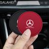 CRF1 Car Water Cup Coasters Leather Anti-Slip Waterproof Dustproof Cup Pad For Mercedes Benz A B C E S Class GLC GLB GLE GLS sticker
