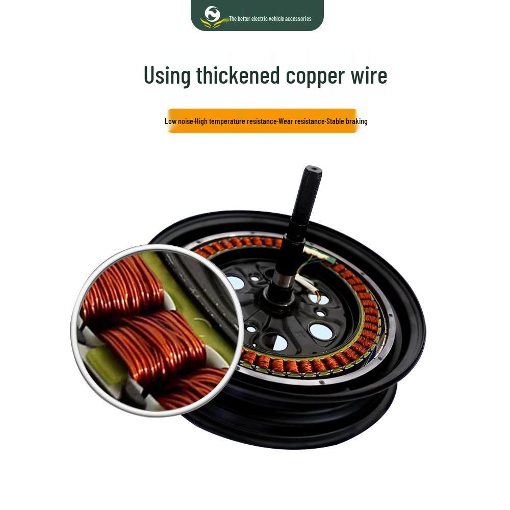 12-inch 2000W 72V High-Speed Electric Scooter Motor for Ninebot Xiaoniu, Modified to 3000W