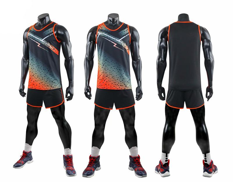Fashion Men Women Vest+Shorts Breathable Track Field Competition Sportswear Sprint Running Suit Marathon Clothes Running Sets