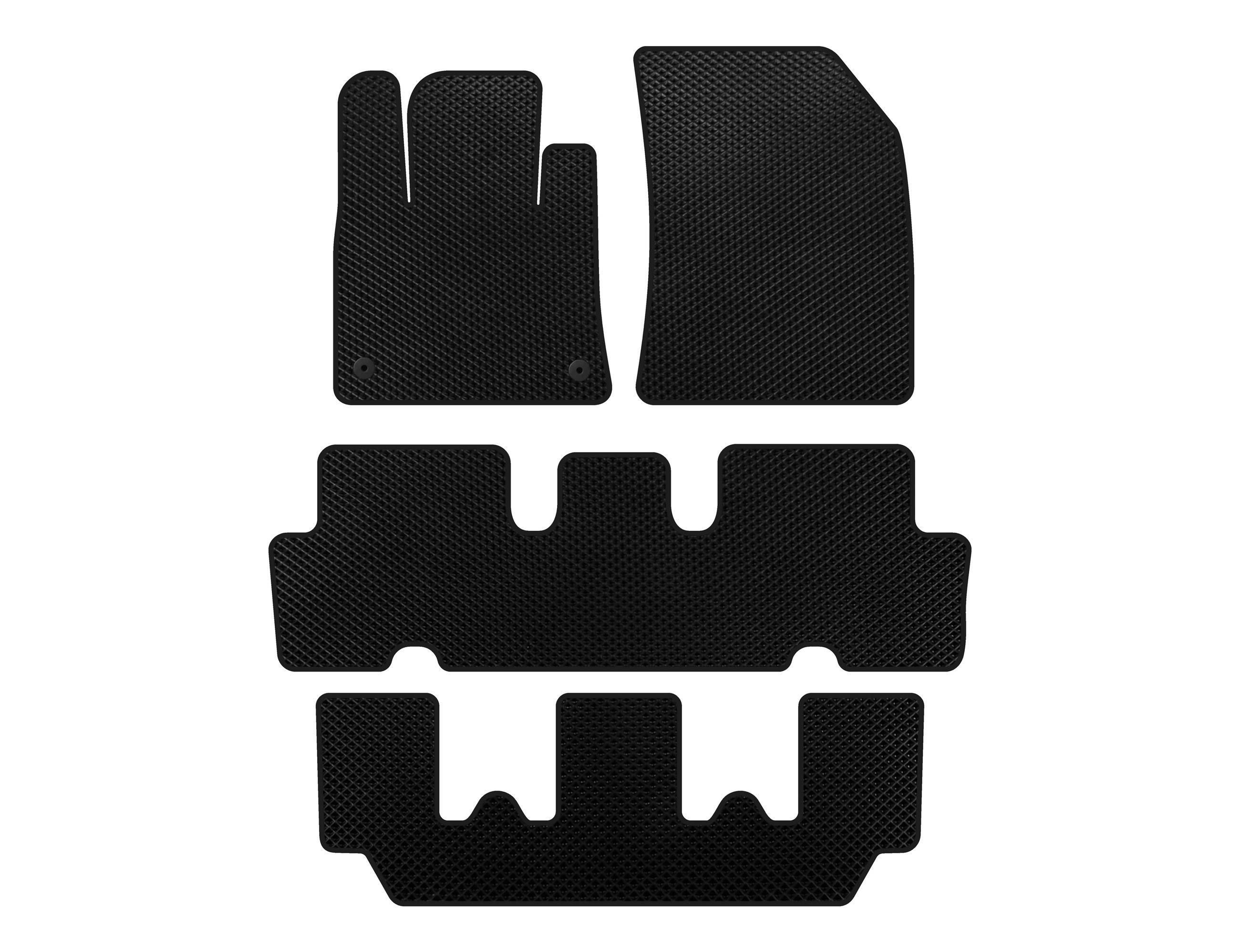 

EVA mats (3 rows, Black) for Citroen C-4 Picasso 2013-2022