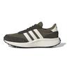 adidas RUN 70s Anti-Slip Wear-Resistant Low-Top Casual Running Shoes Men's Olive Green Sneakers ID1289
