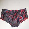 Black Red Phantom Abstract Quick-drying Men's Swimming Boxer