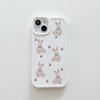Kirsche Hase Cartoon Hülle für Iphone 11 12 Pro Max X Xr Xsmax 13 Promax Silikon Weicher stoßfester Handyschutz Hasenhülle