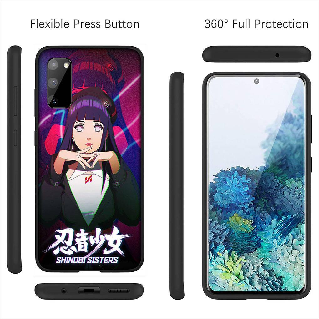 Cover for iPhone 16 15 Xiaomi Redmi Note 14 13 12 11 Pro Max X 8 9 16e Samsung Galaxy S25 S24 S23 A4Moto OPPO Huawei Hinata Hyuga Naruto Phone Case