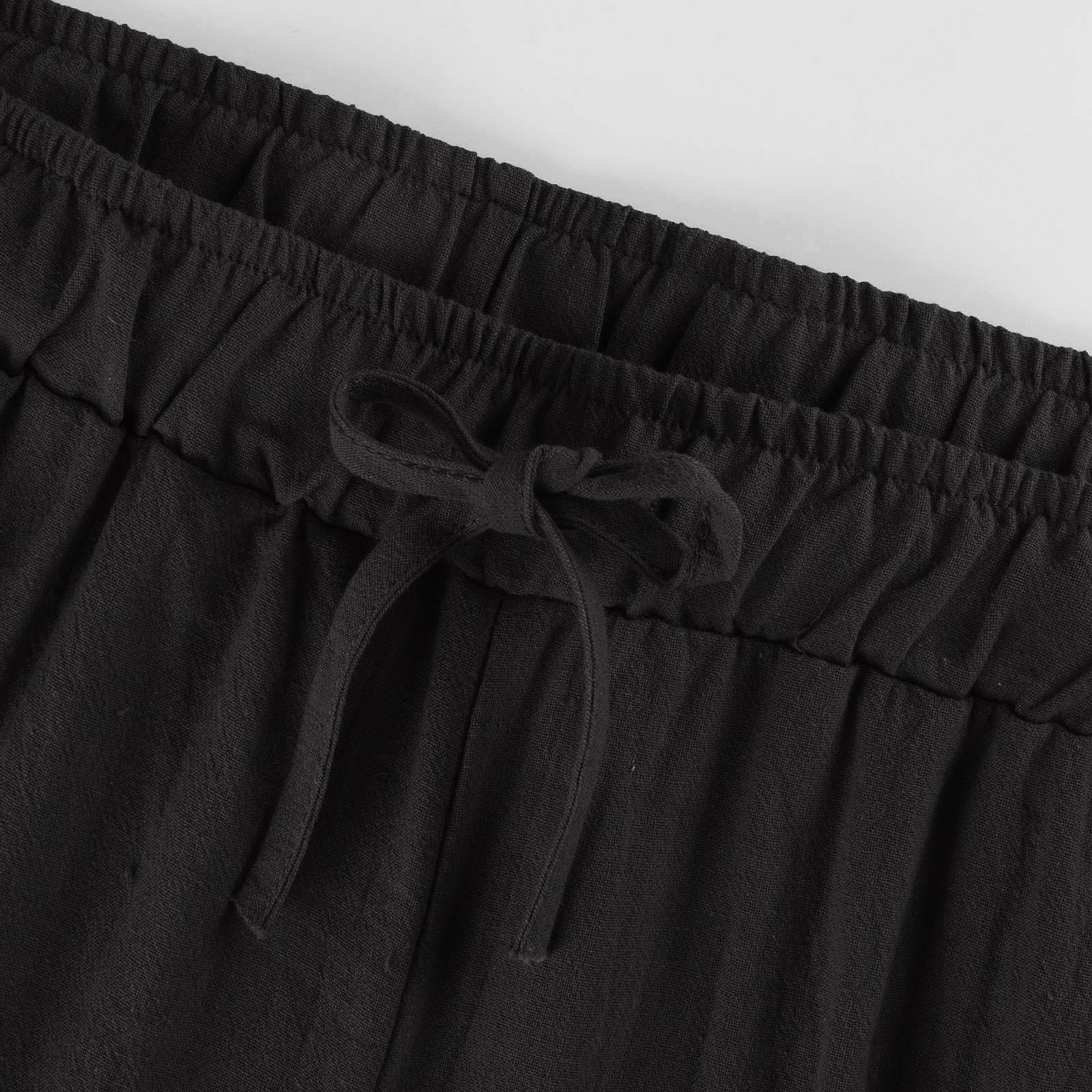 Женские повседневные прямые брюки — фото 7