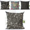 Sophisticated Paisley Printed Ethnic Cushion Covers For A Chic Bohemian Sofa Look