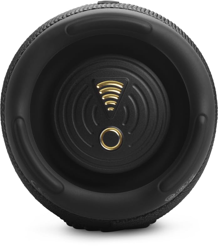 JBL CHARGE5 Wi-Fi Bluetooth Speaker with Automatic Sound Correction, 2-Way Speaker Configuration, USB-C Charging, IP67 Dustproof & Waterproof, Passive