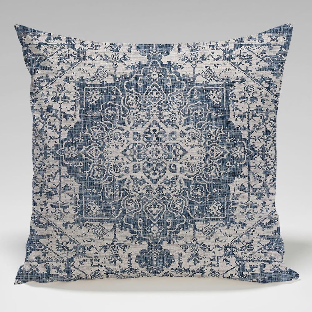 Home Decor Exquisite Patterned Decorative Pillow Covers Pattern Cushion Cover Suitable for Sofa Bedroom Car Pillow Cover