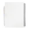Floso Niove Soft Cover Recycled Plastic Notebook & Pen Set