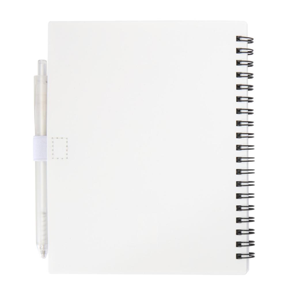 Floso Niove Soft Cover Recycled Plastic Notebook & Pen Set