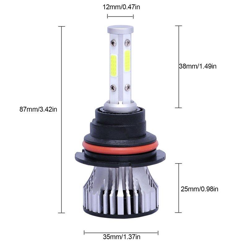 Cheap Headlight X15 Car LED Headlight Fog Lamp Car Modification Parts Accessories Joom