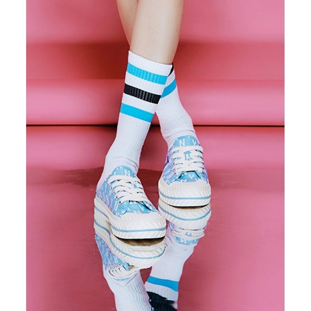 Mlb Playball Mule Monogram Ny  L.blue 