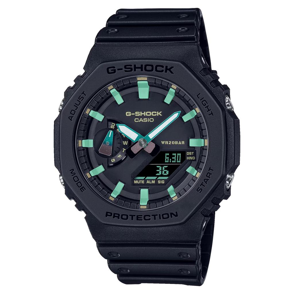 Casio Watch Overseas Model G-Shock GA-2100RC-1A Men's [Used]