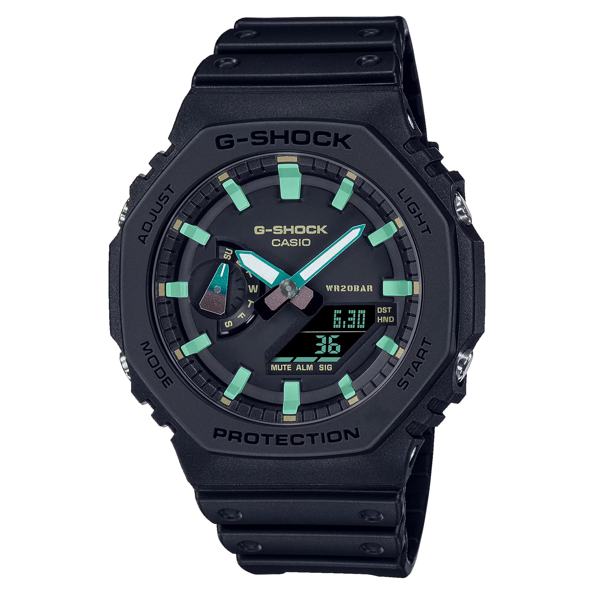 

Casio G-Shock Watch GA-2100RC-1A Men s Overseas Model [Parallel Import]