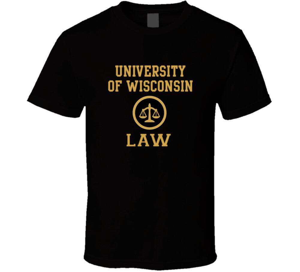 University Of Wisconsin Law School Graduate T Shirt XXXL