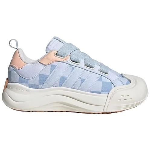 Adidas Anti Slip Wear Resistant Low Top Casual Shoes Women's Blue - JR8353