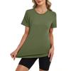 Women's Lightweight Quick Dry Running Shirt for Hiking and Gym, Sports Top