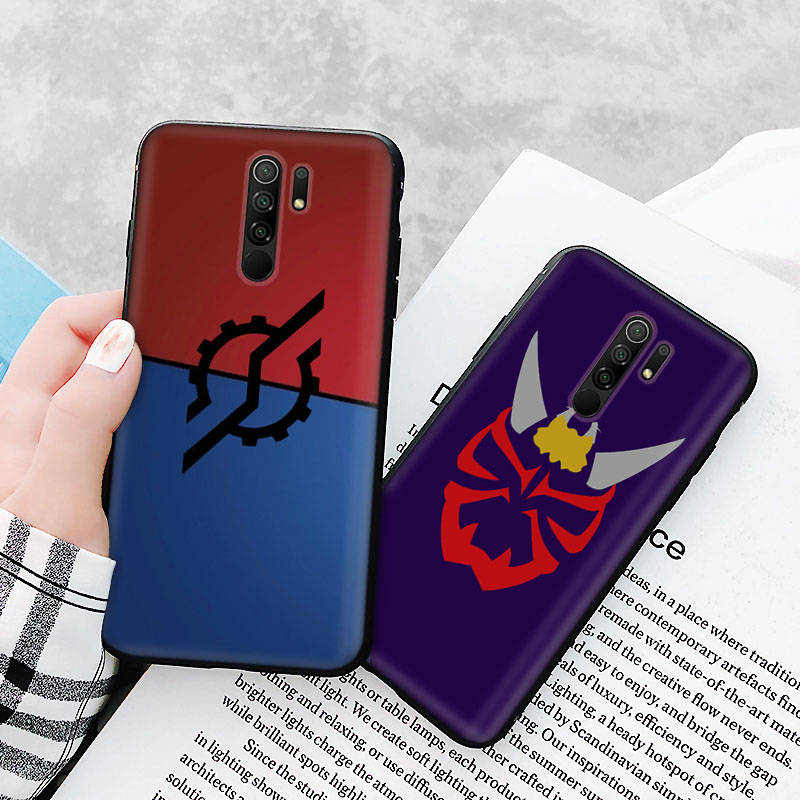 Schwarze Hülle für Xiaomi Redmi 13C Note 9 iPhone XR 7 8 14 15 11 12 13 X XS Pro Max Samsung A25 S23 S24 FE Ultra Plus Kamen Rider