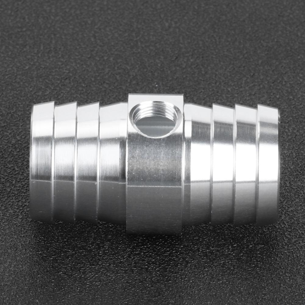 1‑1 4in Hose with 1 8in NPT Steam Port Adapter ICT Aluminum Radiator LS Swap Coolant Connector