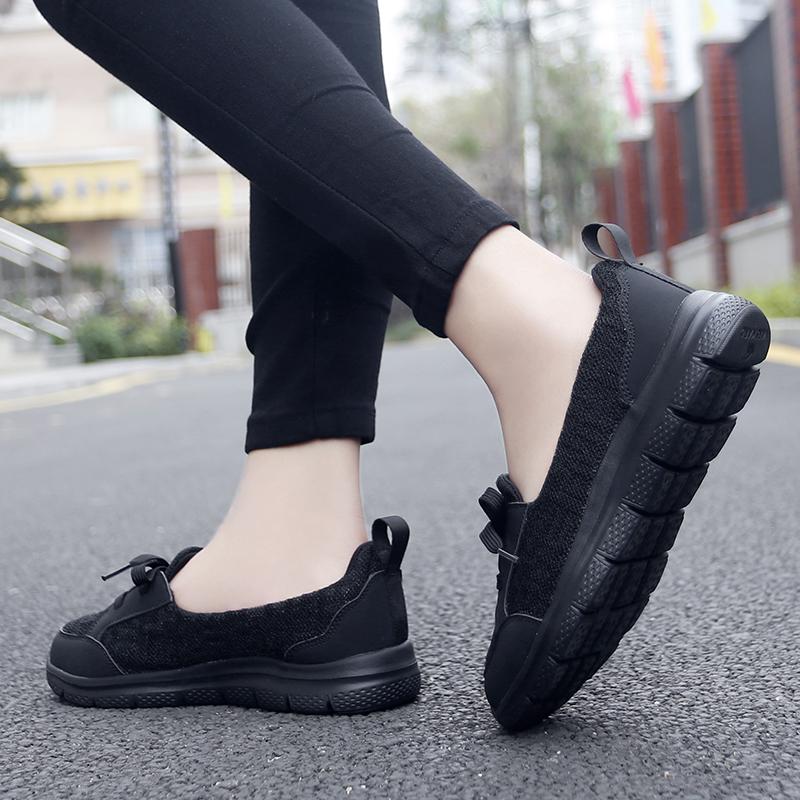 Women’s Summer Casual Outdoor School Student Shoes Lightweight Girls Sneakers Plus Size Slip on Shoes