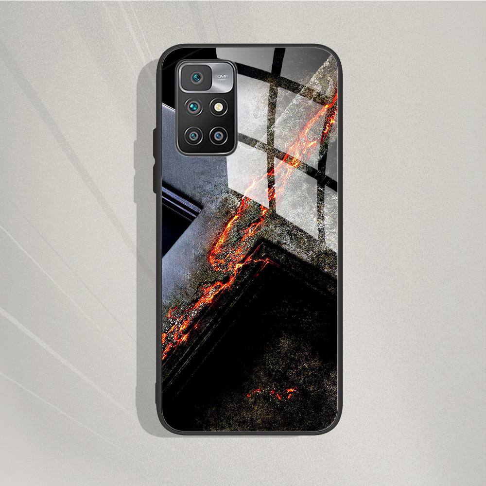 For Xiaomi Poco M4 Pro Case 5G Poco M4 Pro 4G Cool Tempered Glass Cover Phone Case For Poco X4 Pro 5G Bumper Protective Capa