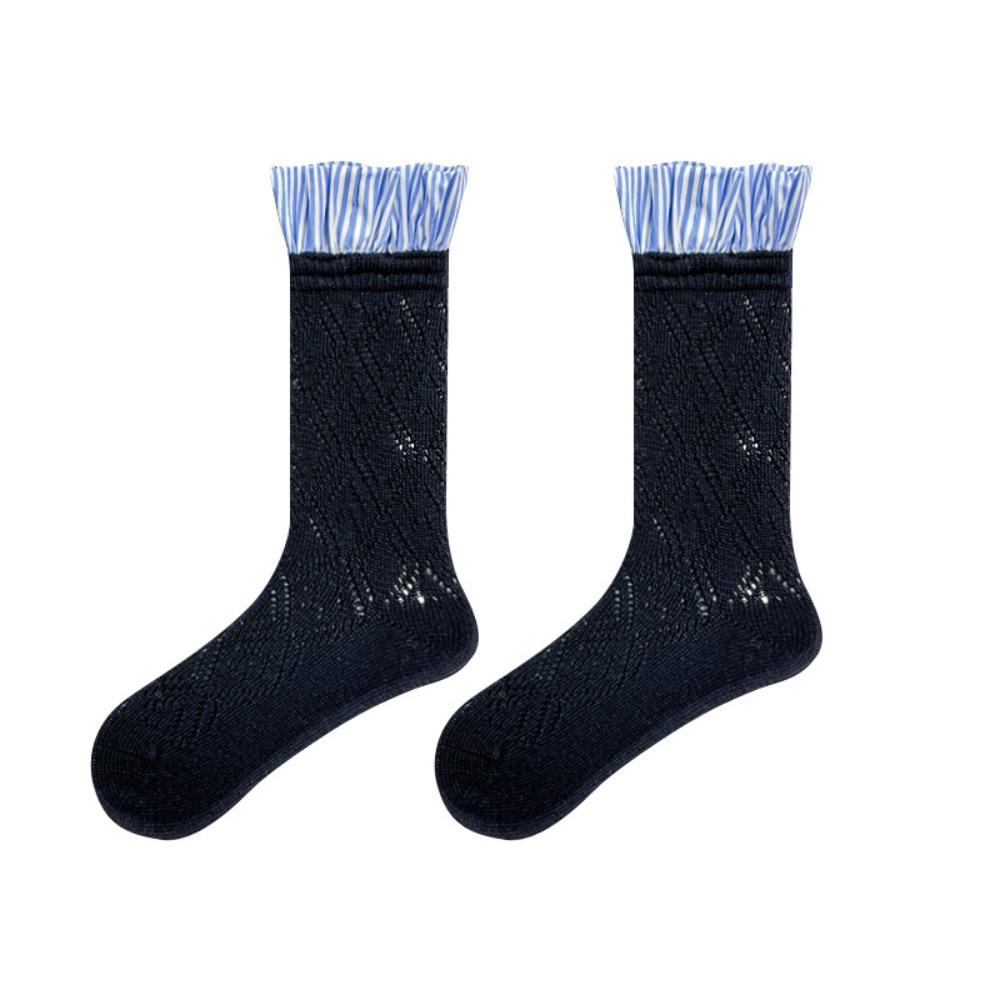 Ballet Style Ruffle Socks Mesh Women Hosiery Korean Fashion Short Sock  Running