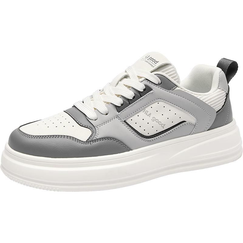 HLA Men s Fashion Color-Block Perforated Casual Sneakers 44