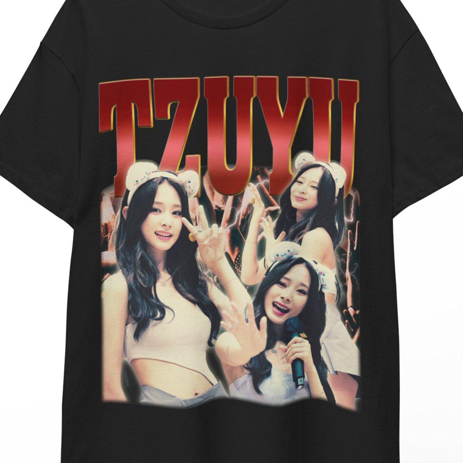 TZUYU Twice Unisex T-Shirt: Kpop Idol Music Merch, Tzuyu Kpop Shirt, Tzuyu Kpop Merch Sweater, Tzuyu Twice Kpop Tee L